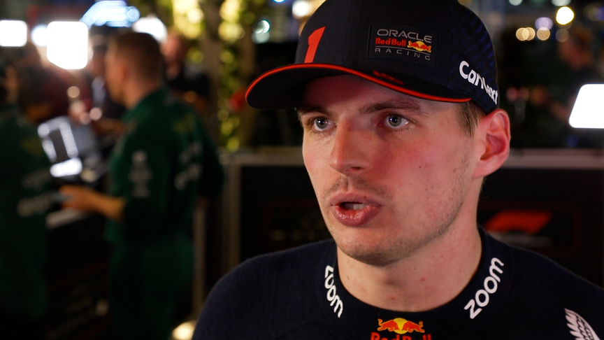 Max Verstappen: Second place was best possible result from P15 start in Jeddah