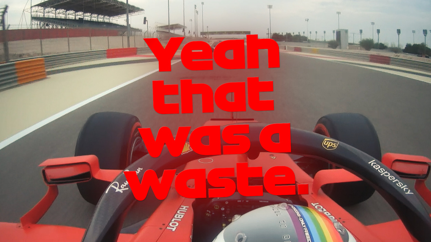 2020 Bahrain Grand Prix FP3: Russell block frustrates Vettel