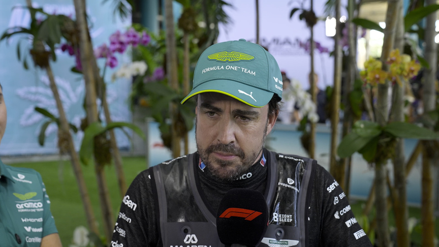 Alonso reveals he was struggling with a gearbox problem in Qualifying