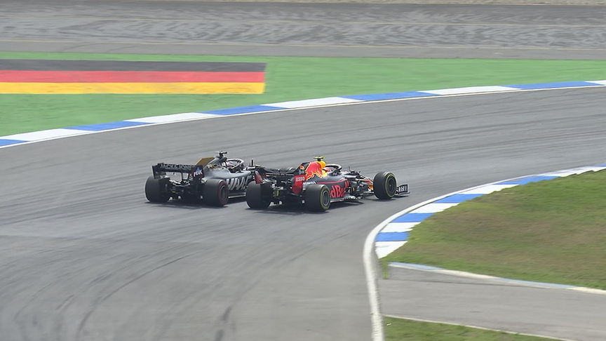 FP3: Gasly and a slow-moving Grosjean almost make contact