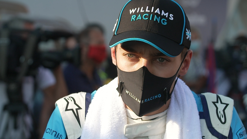 George Russell: I was 'driving as fast as I could' in search of first F1 point