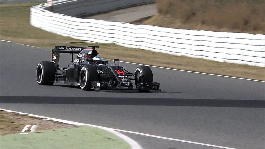 Alonso's first day of testing very different to 2015