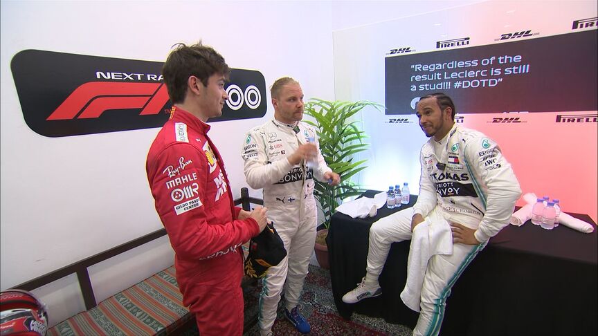 BAHRAIN GP: Hamilton consoles unlucky Leclerc