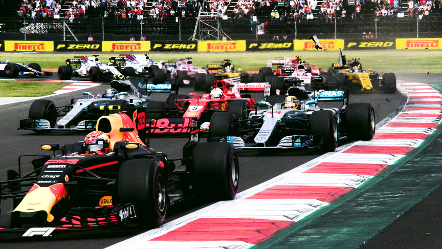F1 Vault: Drama as Hamilton wins fourth title in Mexico