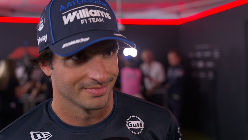 Sainz ‘happy and proud’ after claiming Williams first Q3 spot of the season