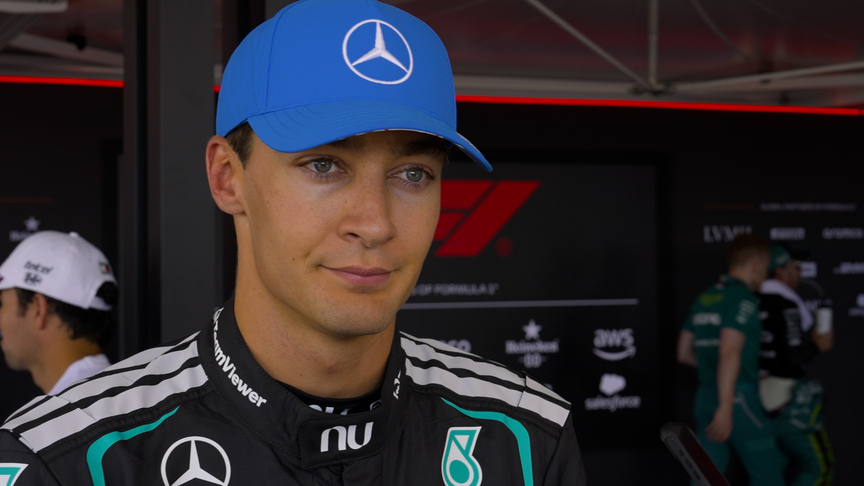 P4 finish 'not ideal' - Russell ruminates on what went wrong in British GP Sprint