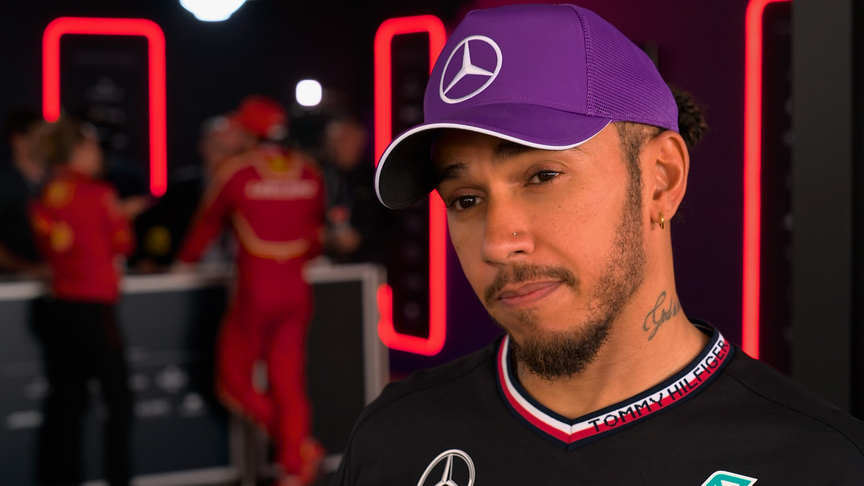 Hamilton reveals why he let Russell past early on in Japanese Grand Prix
