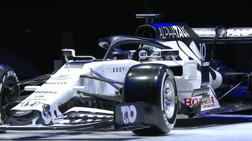 New Alpha Tauri revealed in eye-catching livery