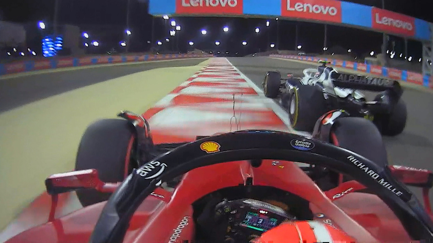 2022 Bahrain GP FP2: Leclerc and Tsunoda near miss after ‘tripping over each other’ 