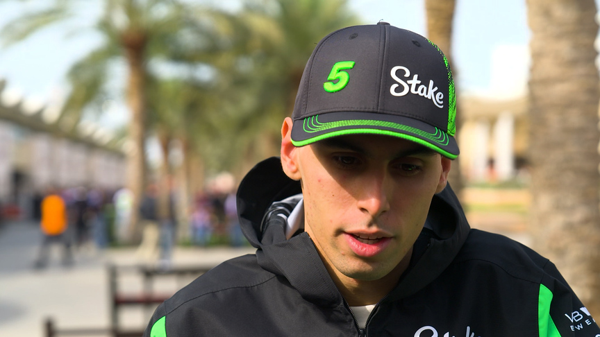 Feels 'unreal' for Bortoleto to be starting rookie season