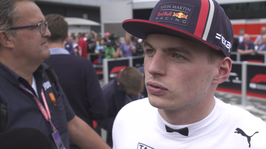 Max Verstappen: I was surprised I could finish the race after Vettel collision
