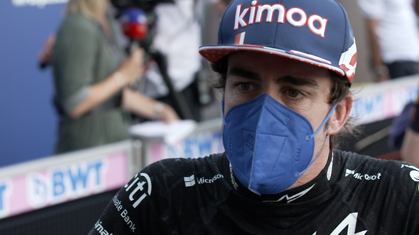 Fernando Alonso: I feel 'more of a racer' again after P7 at Silverstone