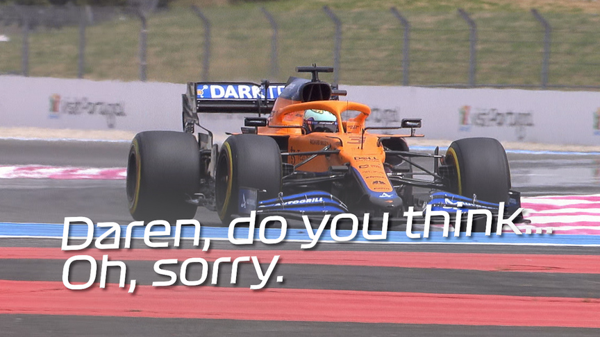 2021 French GP Qualifying: McLaren engineer calls Ricciardo ‘Daren’