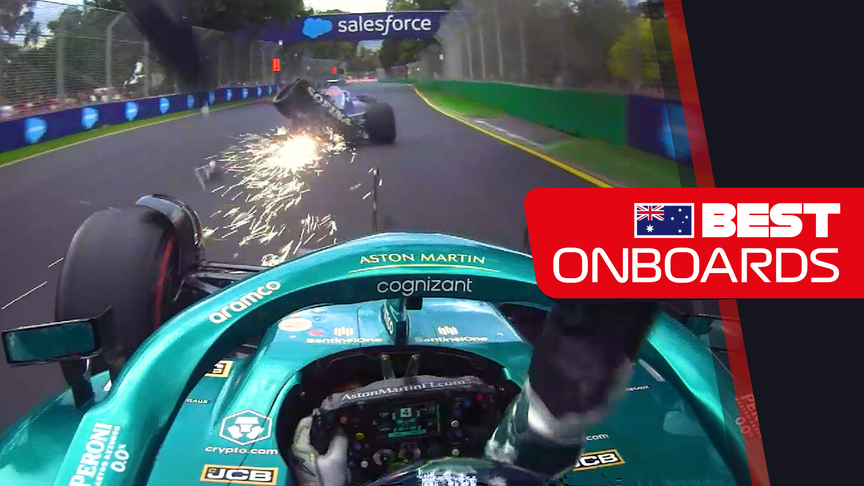 Top 10 Onboard Moments: 2022 Australian Grand Prix
