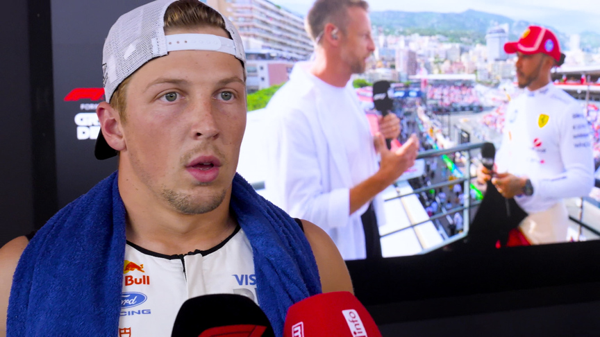 ‘I hit the wall quite a few times’ admits Lawson after claiming top 10 grid slot in Monaco