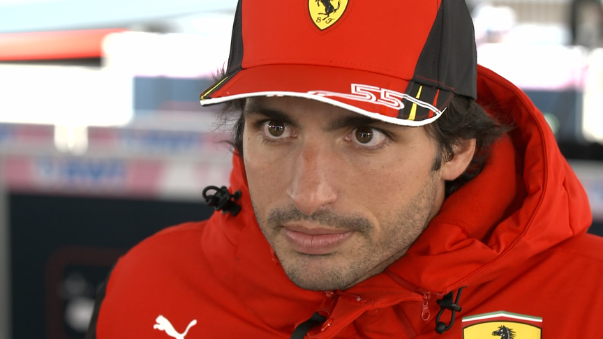 Carlos Sainz: 'I left plenty of space for Daniel' at Imola start