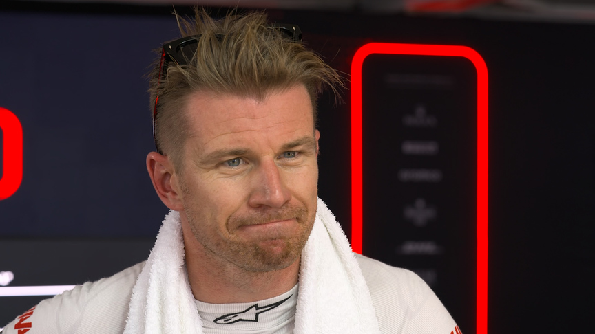 Hulkenberg left ‘a little bit behind’ after sitting out FP1