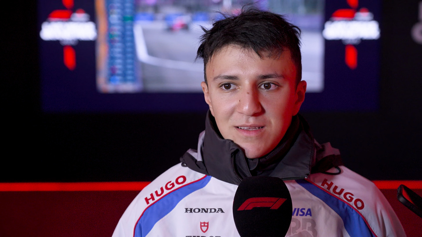  ‘It was a bit less tricky than I expected’ – Hadjar on a promising start to the weekend