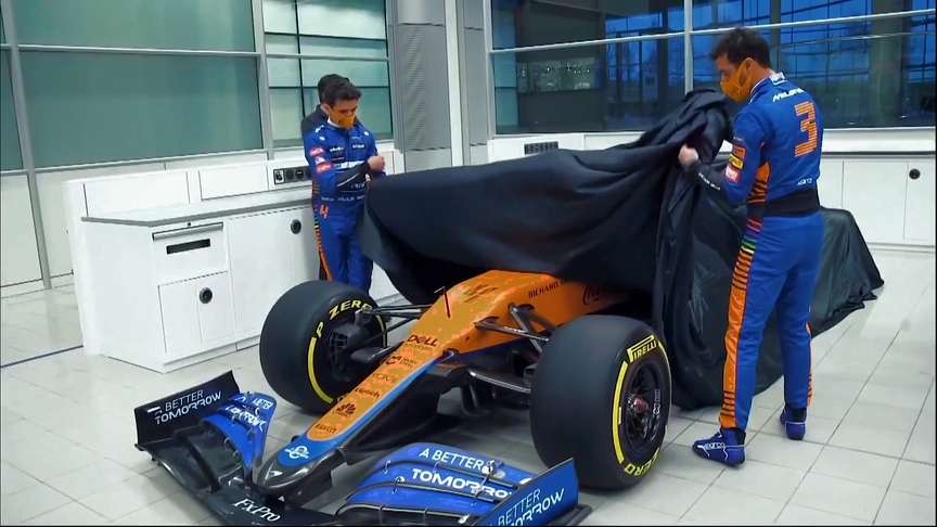 Best bits from McLaren's 2021 car launch