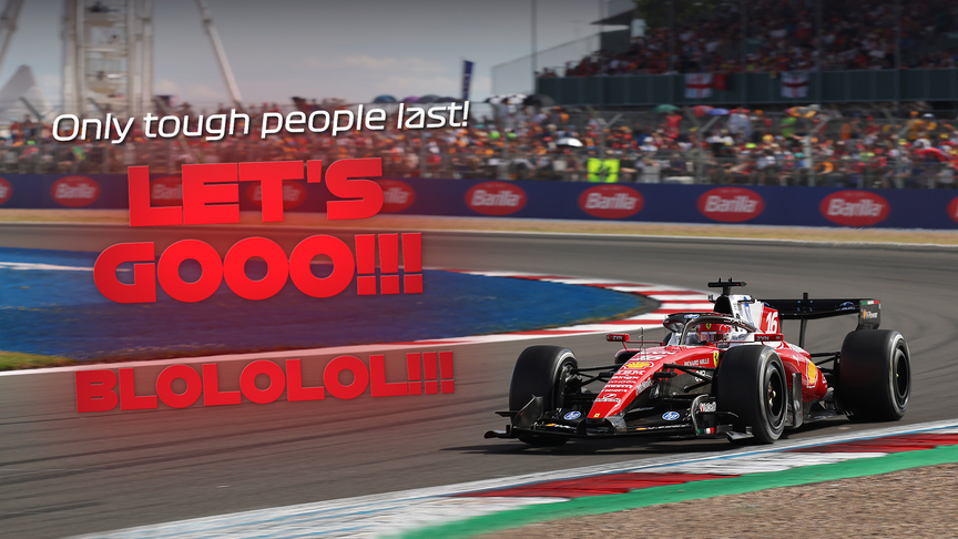 2026 British Grand Prix: Leclerc's victory in-lap in full