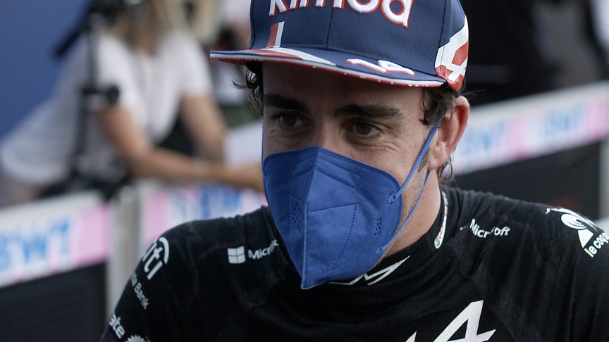 Fernando Alonso: F1 Sprint 'start was mega' after gaining six positions on Lap 1