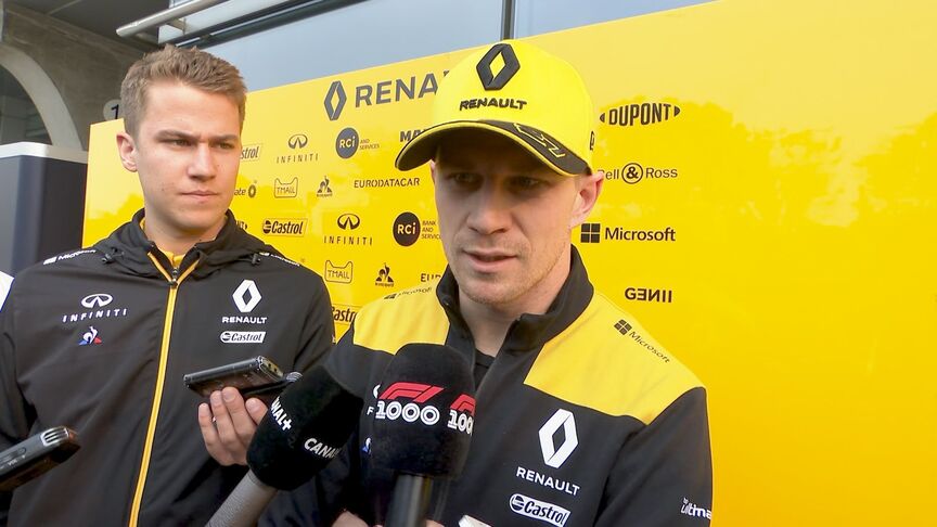 Nico Hulkenberg: 'I felt good in the car from lap 1'