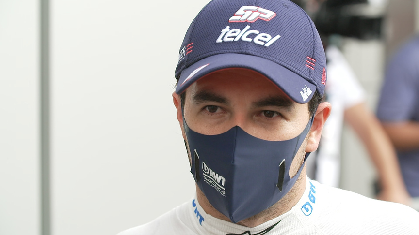 Sergio Perez: 'A good run into Turn 2 and anything can happen'
