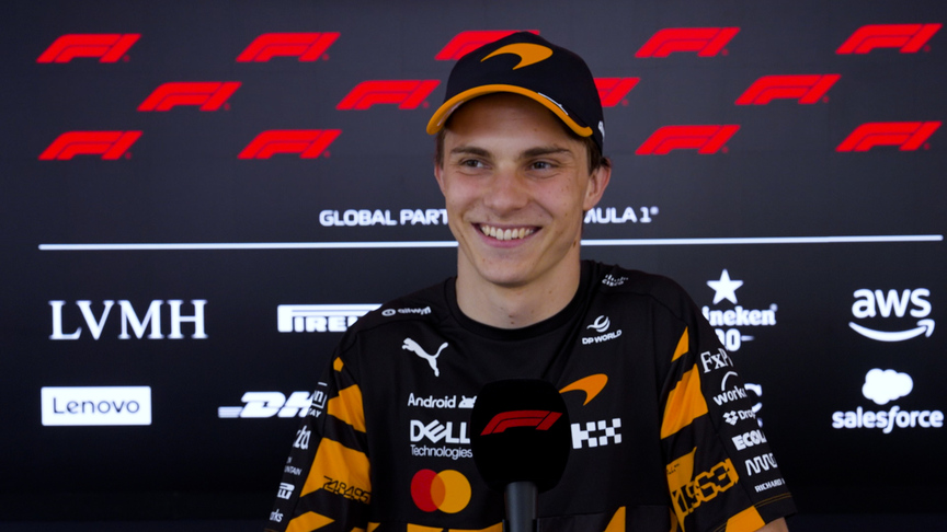 Montreal tyre choice 'a 50-50 call' - Piastri suggests Intermediate decision 'not that dramatic'