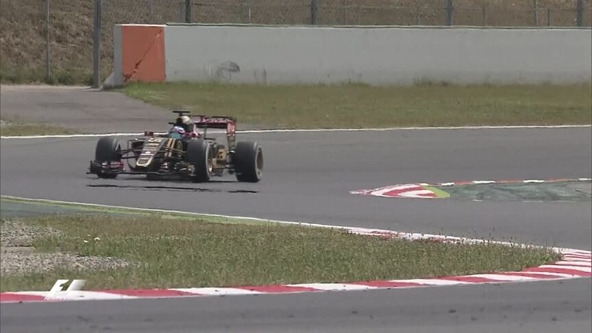 Jolyon Palmer on Lotus developments in testing