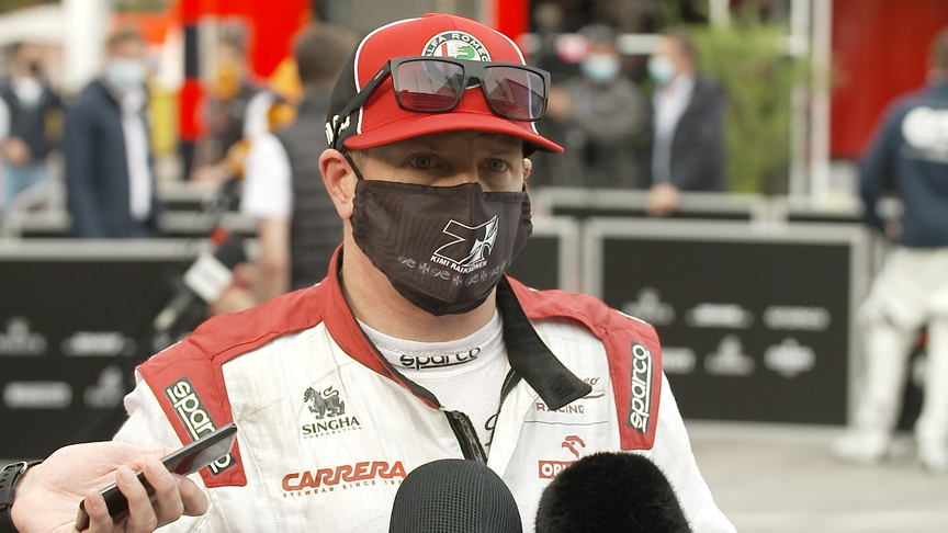 Kimi Räikkönen: 'We were in the right place' to capitalize on DNFs