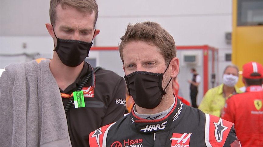 Romain Grosjean happy early tyre gamble paid off
