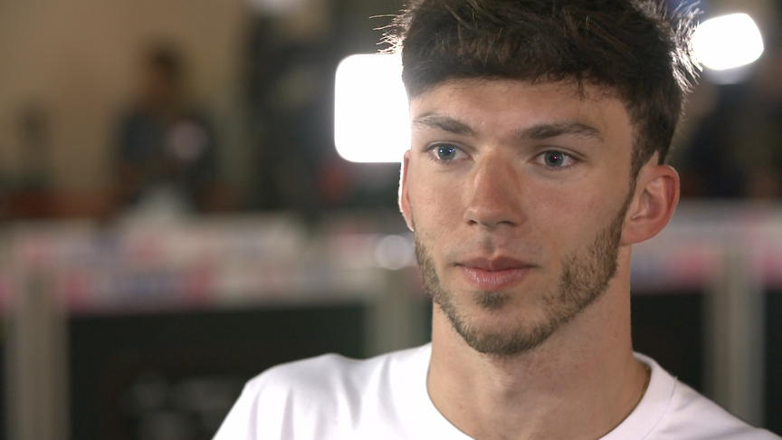 Pierre Gasly: 'It was pretty much a barbecue at the back of the car'