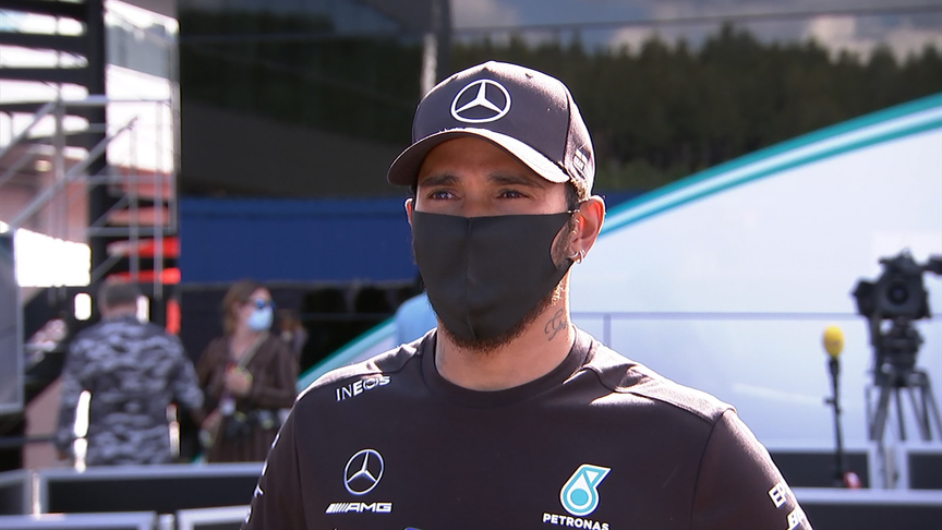 Lewis Hamilton: Albon collision was 'unfortunate'