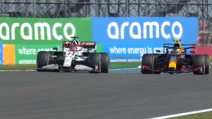 2021 British Grand Prix: Räikkönen defends brilliantly from charging Pérez