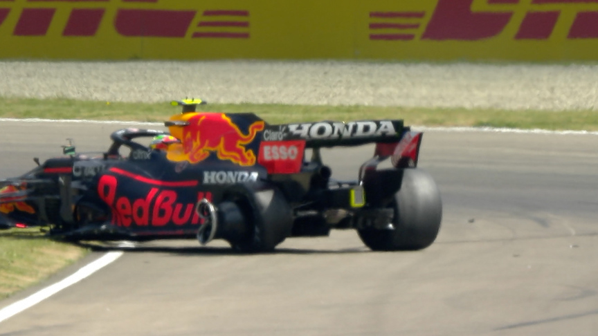 2021 Emilia Romagna GP FP1: Red flags as Perez and Ocon stop after unseen collision