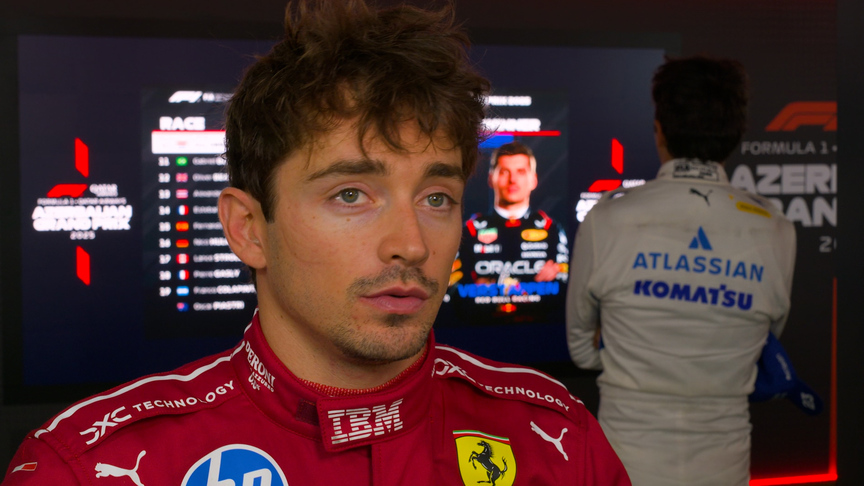 Leclerc cites qualifying crash as ‘the main reason’ for his disappointing result in Baku