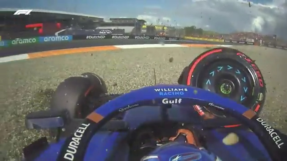 2023 Dutch GP Qualifying: Sargeant crashes at Zandvoort after making Q3 for the first time