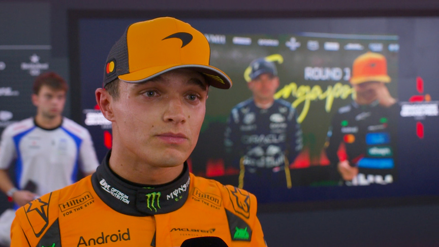 P5 Norris admits he ‘didn’t put it all together’ on final Q3 run in Singapore