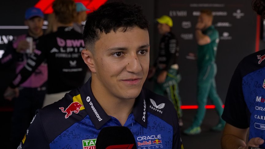 Hadjar: 'Hard to get a read' on performance after Friday practice