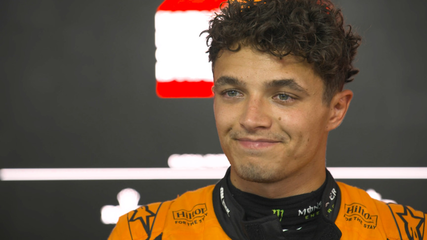 Pole in Italy 'more satisfying than last weekend' for Lando Norris