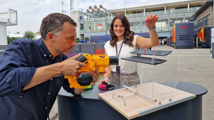 Albert's Tech Demo: How drag affects F1 cars? | Crypto.com