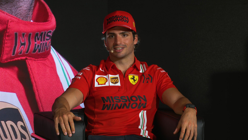 Leclerc and Sainz discuss Ferrari's 2021 ambitions