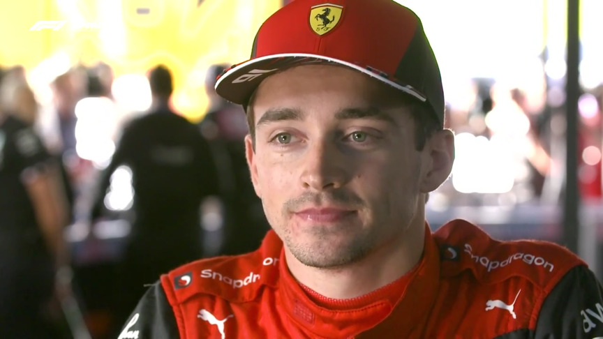 Leclerc: Battle with team mate Sainz was ‘on the limit’ but ‘fun, hard racing’