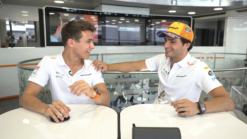 GRILL THE GRID: McLaren