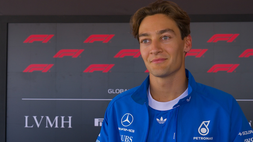 'Bigger and better every year' - Russell 'feeling great' and 'buzzing' to be at Silverstone