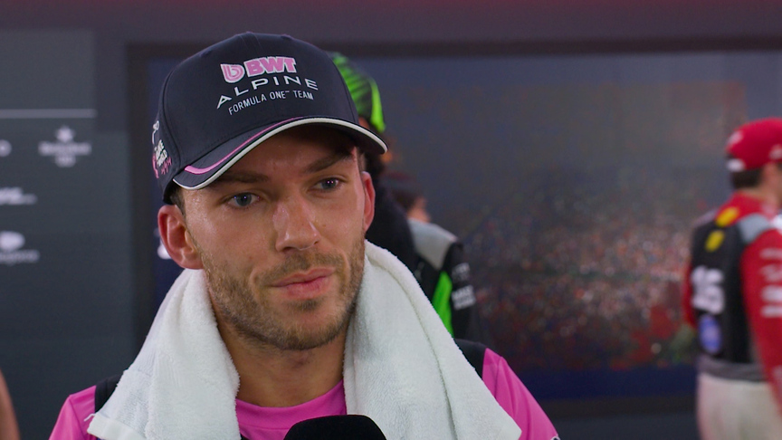 P19 Gasly: ‘From the pit lane there wasn’t much we could do’