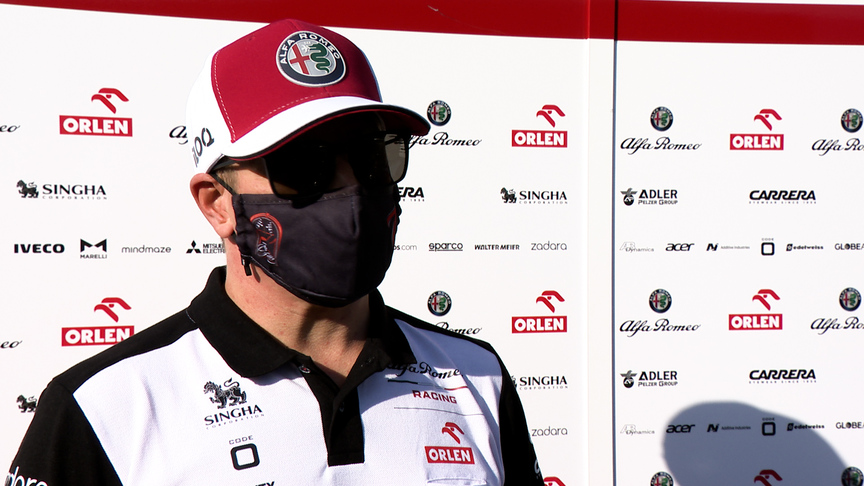 Kimi Räikkönen: Mexico City circuit 'improved' throughout Friday practice but 'still feels slippery'