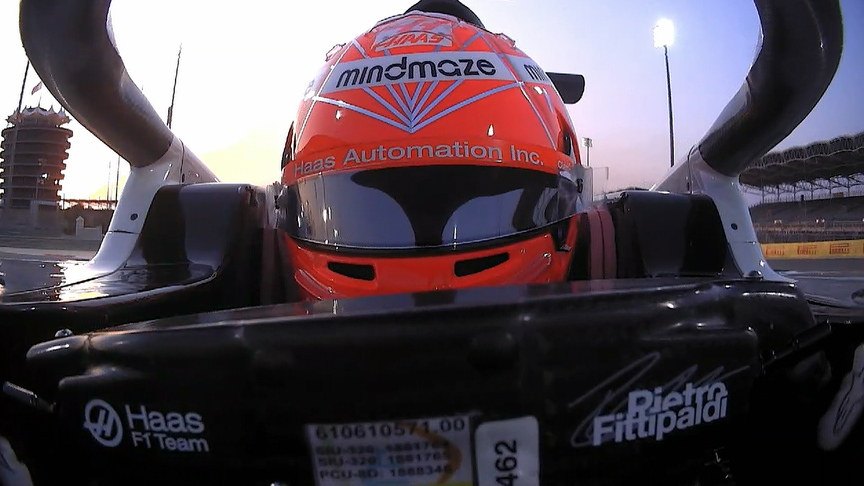 FIRST LOOK: Pietro Fittipaldi on track for Haas at Sakhir Grand Prix FP1