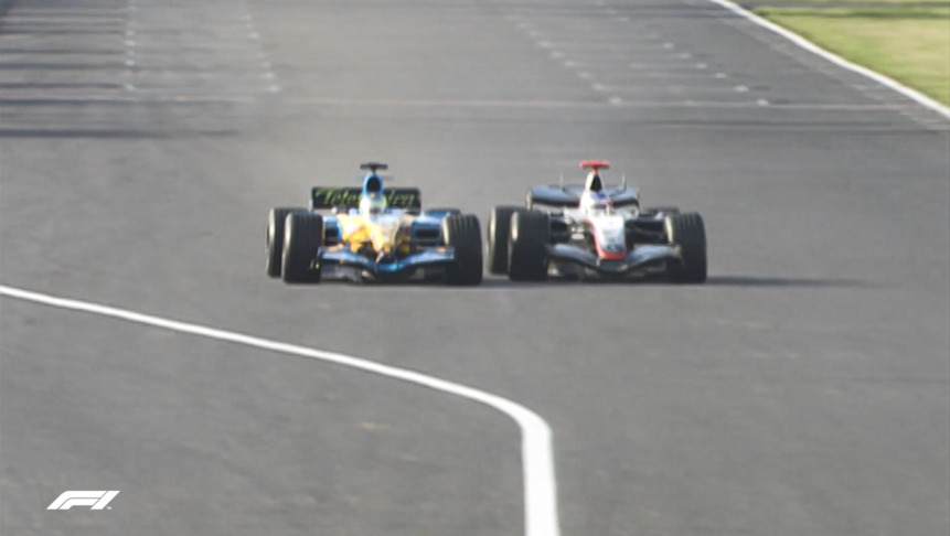 Classic Overtake: Raikkonen wins race after last lap overtake