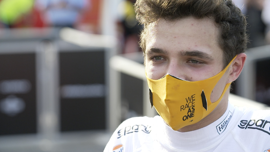Lando Norris praises 'awesome' McLaren after chaotic Italian GP